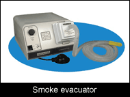 Smoke evacuator